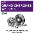 2007 Jeep Grand Cherokee WK SRT8 Workshop Service & Repair Manual