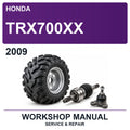 2009 Honda TRX700XX Workshop Service & Repair Manual