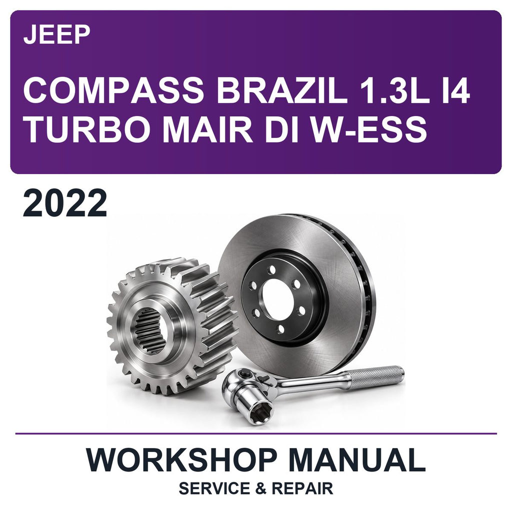 2022 Jeep Compass Brazil 1.3L I4 Turbo Mair Di W-ESS Workshop Service & Repair Manual