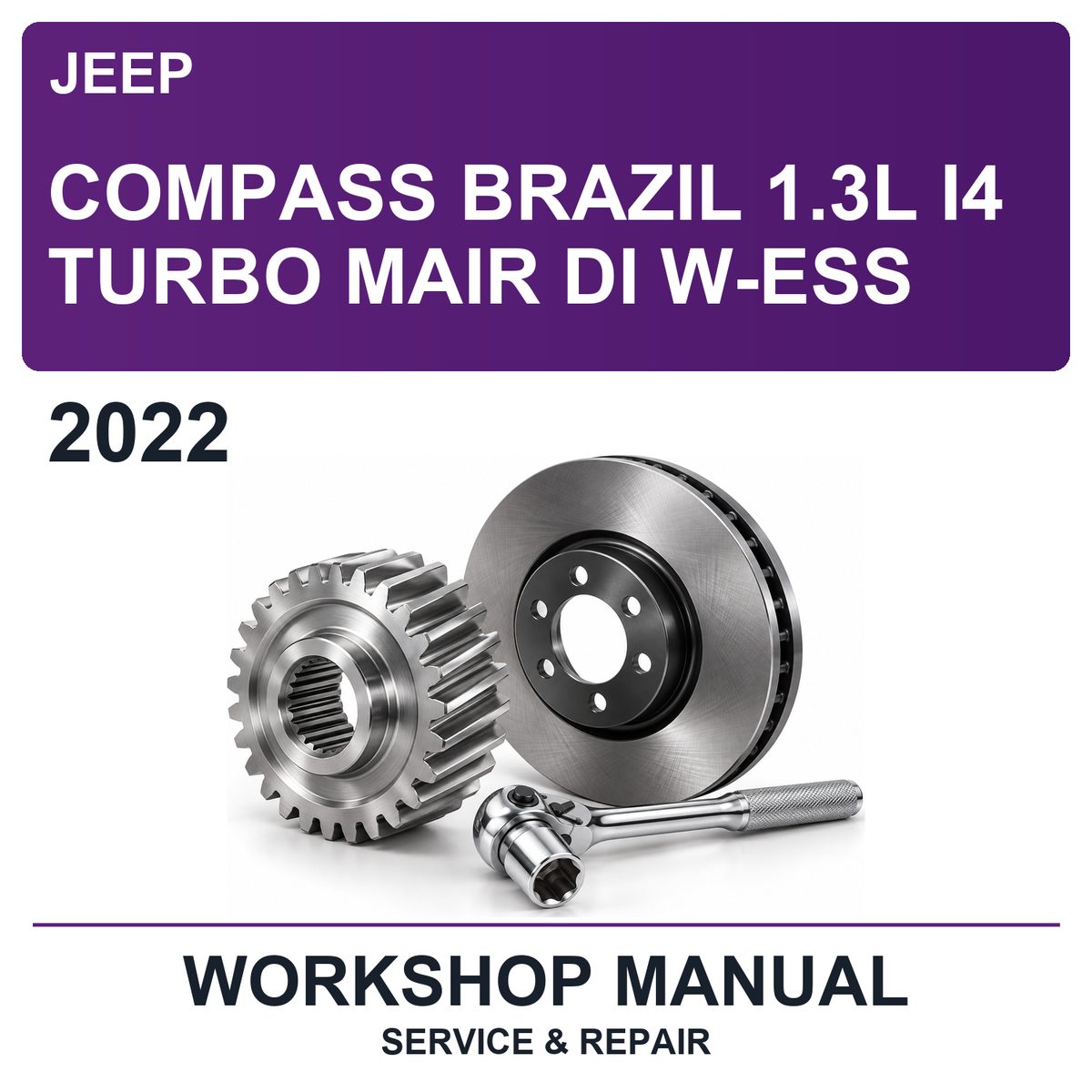 2022 Jeep Compass Brazil 1.3L I4 Turbo Mair Di W-ESS Workshop Service & Repair Manual