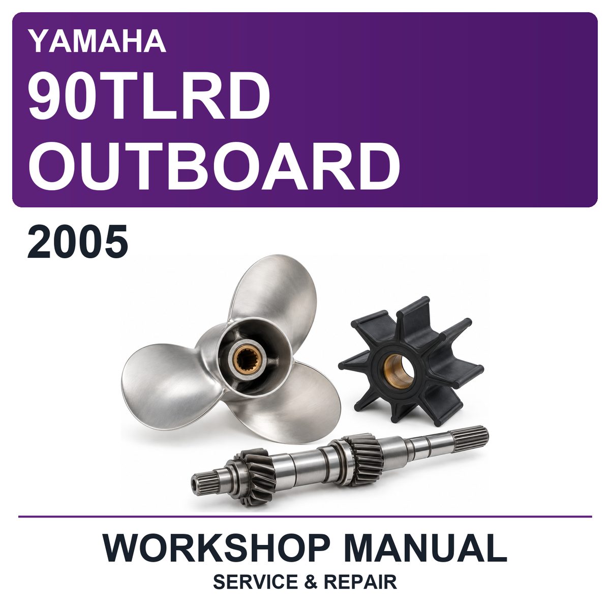 2005 Yamaha 90TLRD Outboard Workshop Service & Repair Manual