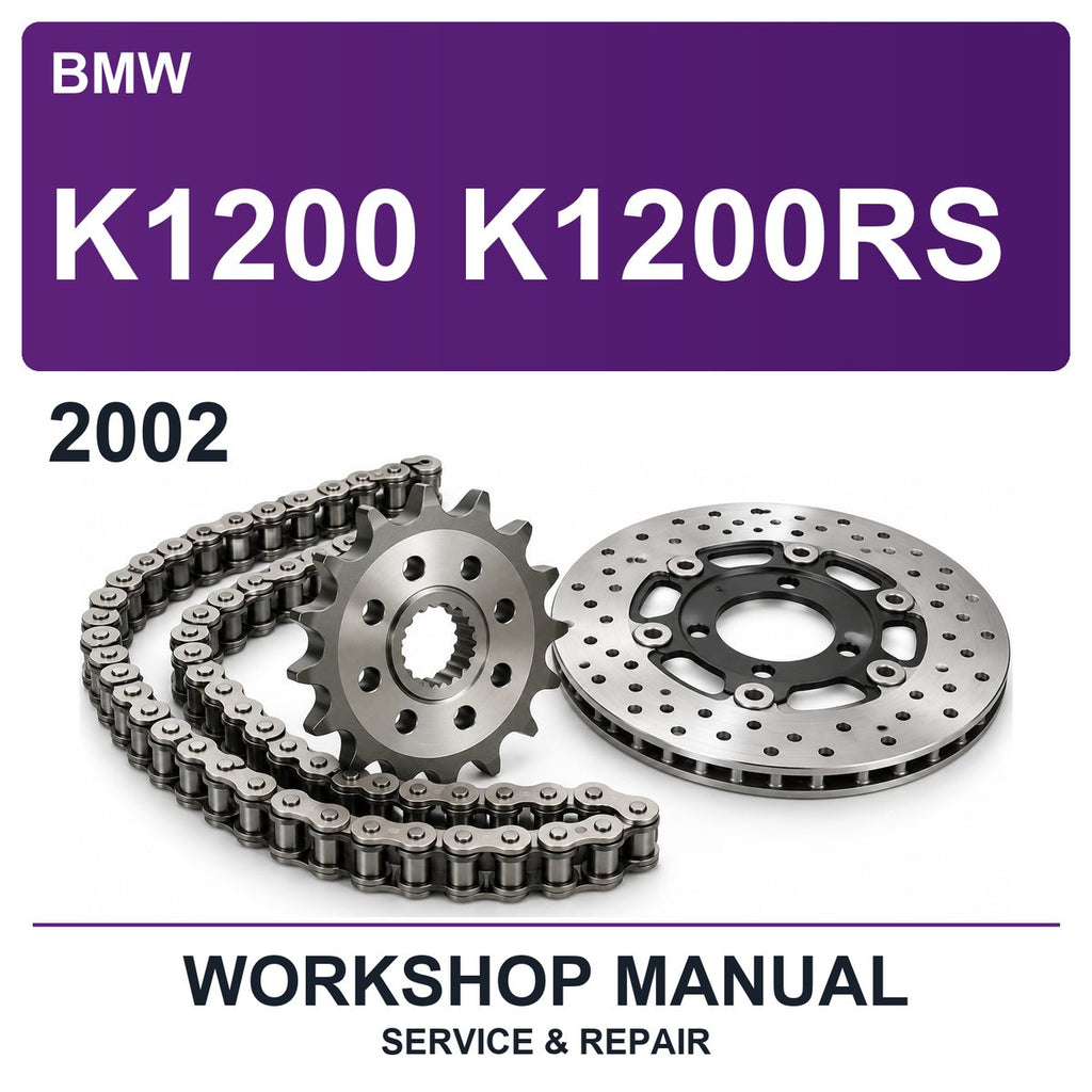 2002 BMW K1200 K1200RS Workshop Service & Repair Manual