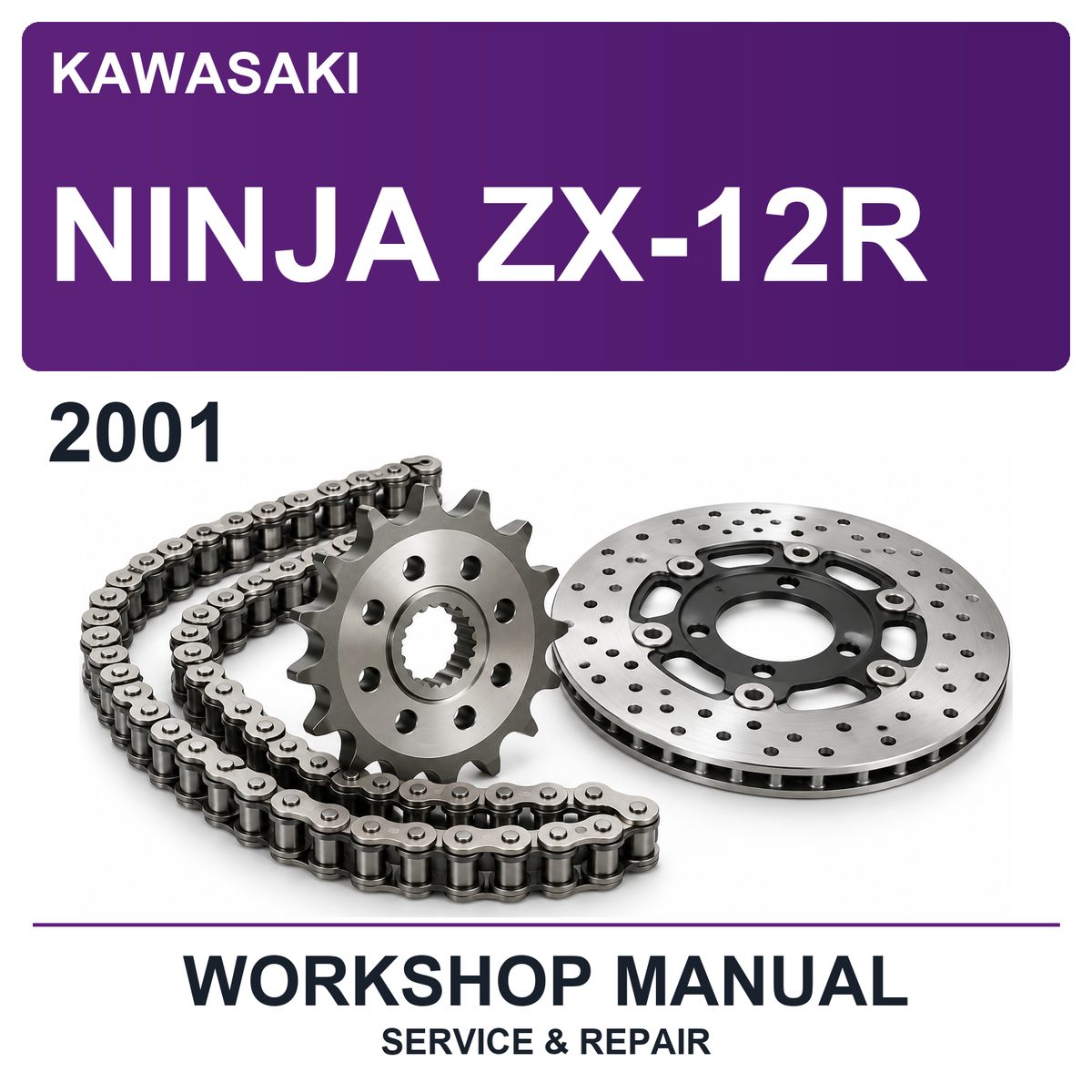 2001 Kawasaki Ninja ZX-12R Workshop Service & Repair Manual