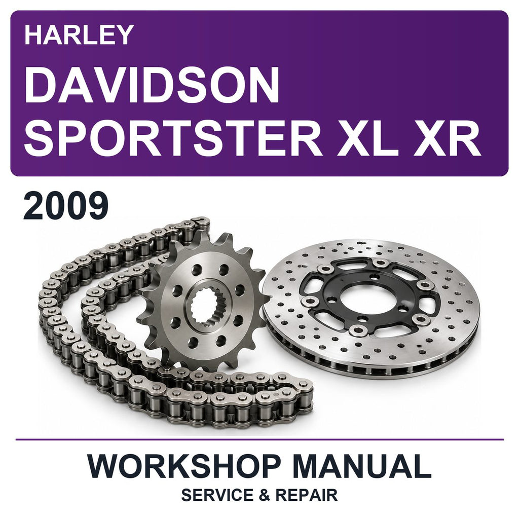 2009 Harley Davidson Sportster XL XR Workshop Service & Repair Manual