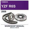 2009 Yamaha YZF R6S Workshop Service & Repair Manual