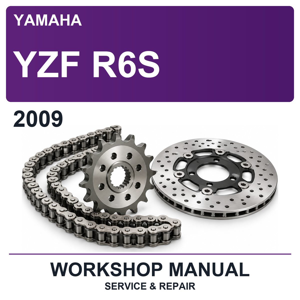 2009 Yamaha YZF R6S Workshop Service & Repair Manual