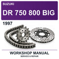 1997 Suzuki Dr 750 800 Big Workshop Service & Repair Manual