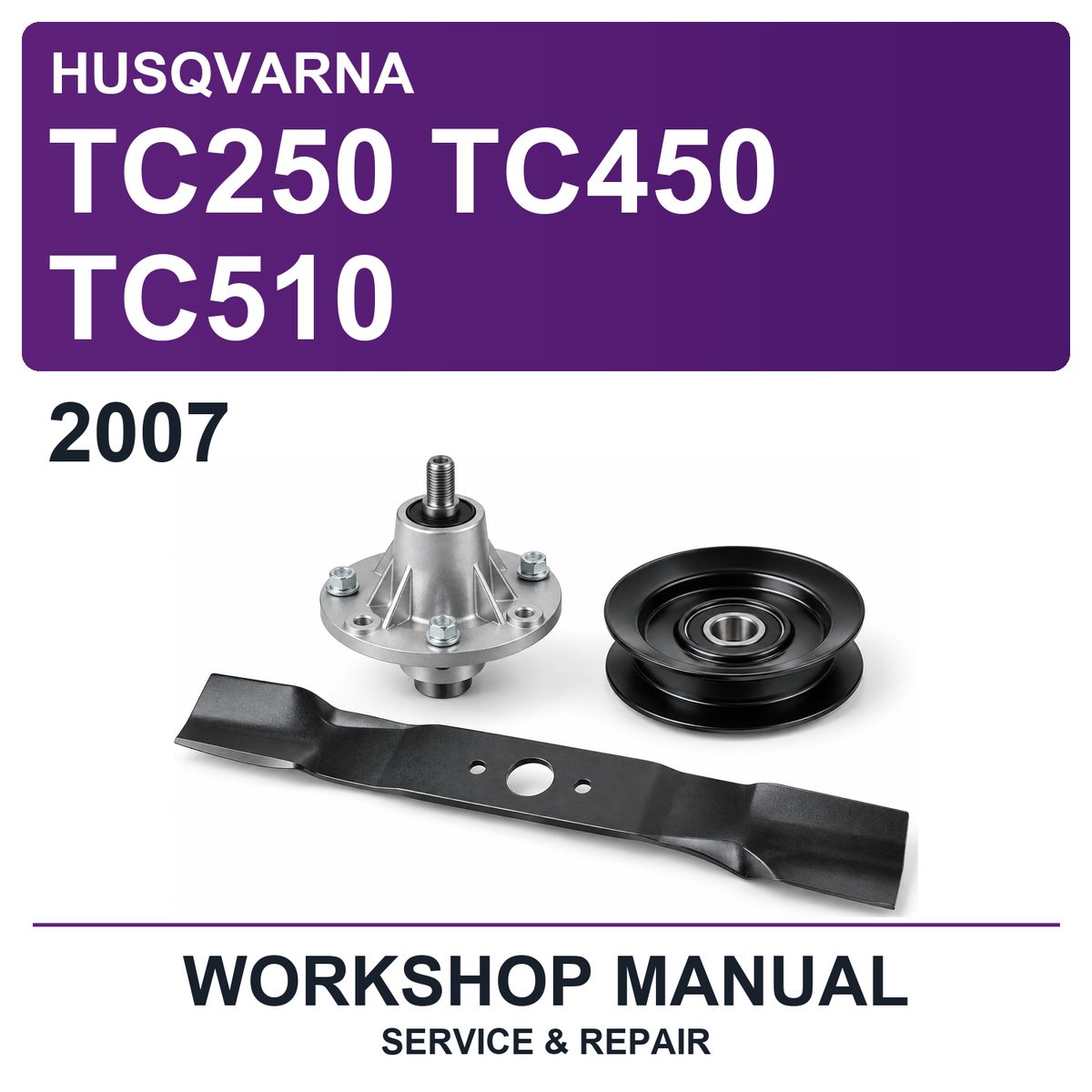 2007 Husqvarna TC250 TC450 TC510 Workshop Service & Repair Manual