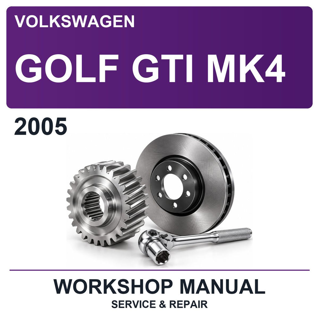2005 Volkswagen Golf GTI MK4 Workshop Service & Repair Manual