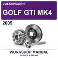 2005 Volkswagen Golf GTI MK4 Workshop Service & Repair Manual