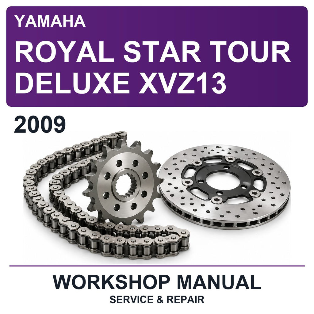 2009 Yamaha Royal Star Tour Deluxe XVZ13 Workshop Service & Repair Manual