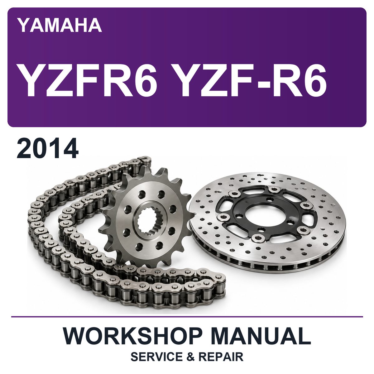 2014 Yamaha YZFR6 YZF-R6 Workshop Service & Repair Manual