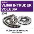 2009 Suzuki VL800 Intruder Volusia Workshop Service & Repair Manual