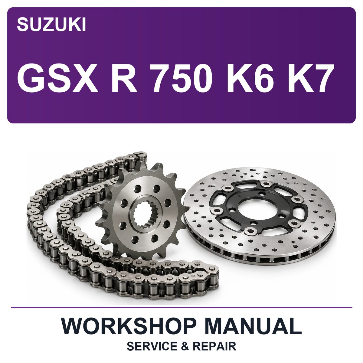 Suzuki GSX R 750 K6 K7 Workshop Service & Repair Manual