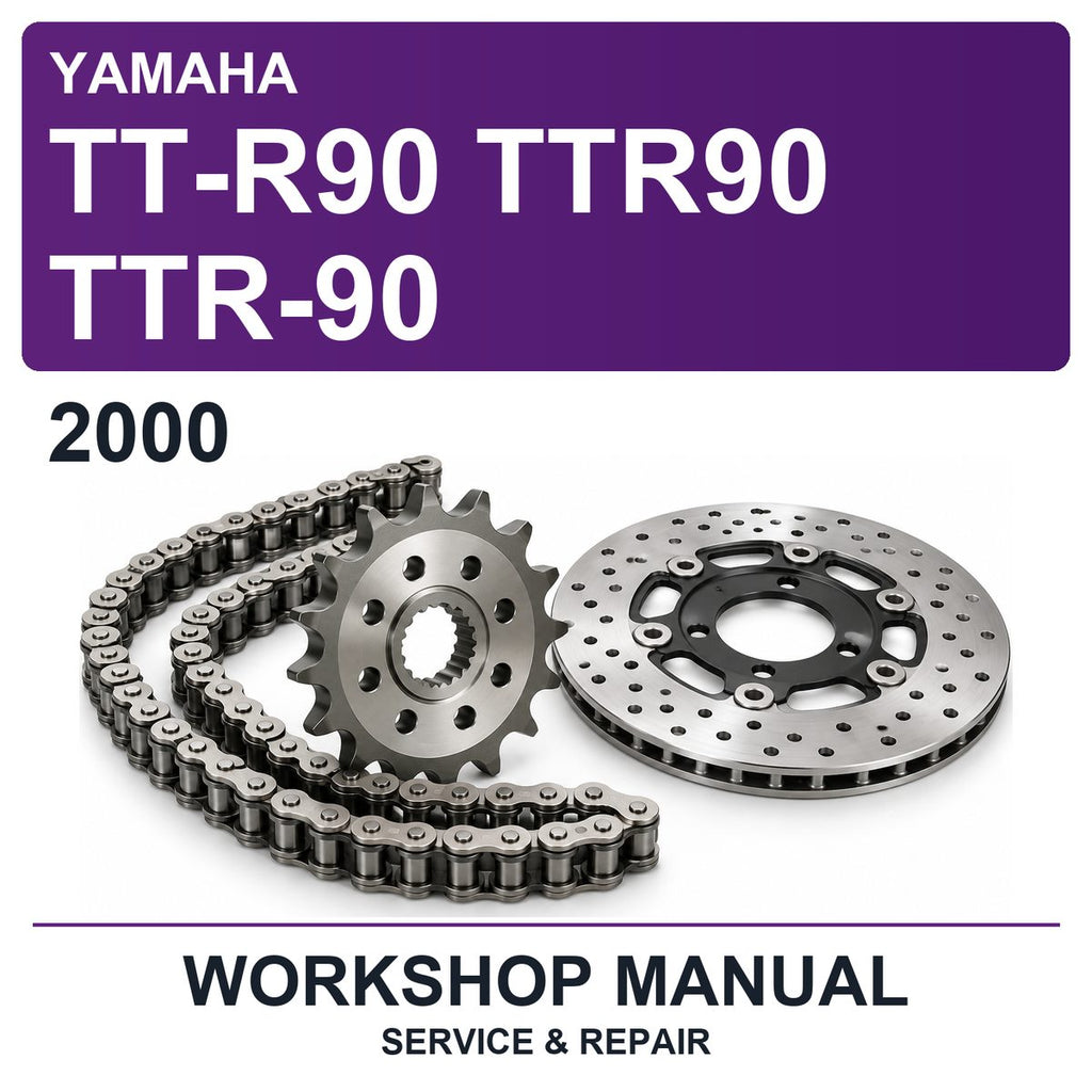 2000 Yamaha TT-R90 TTR90 TTR-90 Workshop Service & Repair Manual