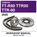 2000 Yamaha TT-R90 TTR90 TTR-90 Workshop Service & Repair Manual