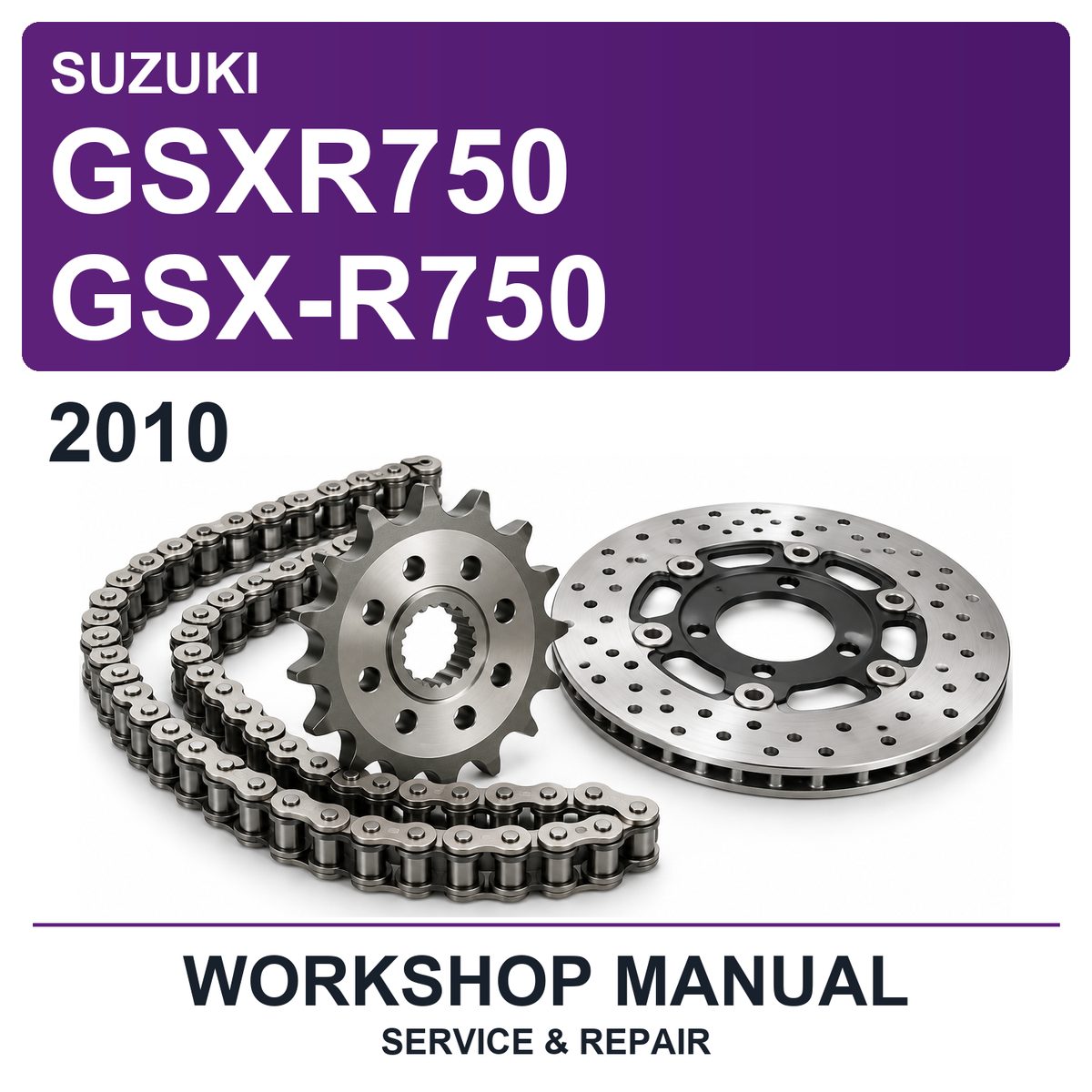 2010 Suzuki GSXR750 GSX-R750 Workshop Service & Repair Manual