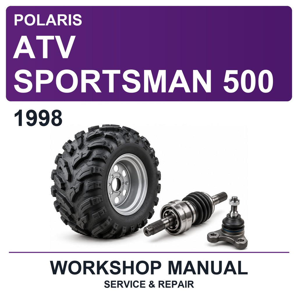 1998 Polaris ATV Sportsman 500 Workshop Service & Repair Manual