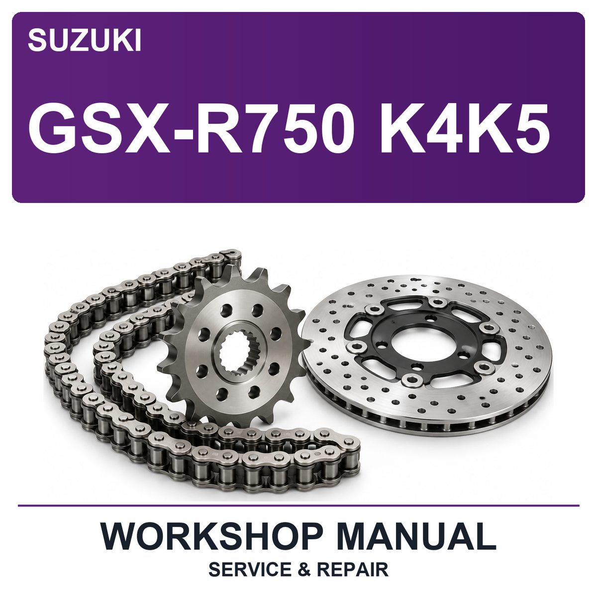 Suzuki Gsx-R750 K4K5 Workshop Service & Repair Manual