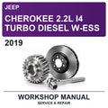 2019 Jeep Cherokee 2.2L I4 Turbo Diesel W-ESS Workshop Service & Repair Manual
