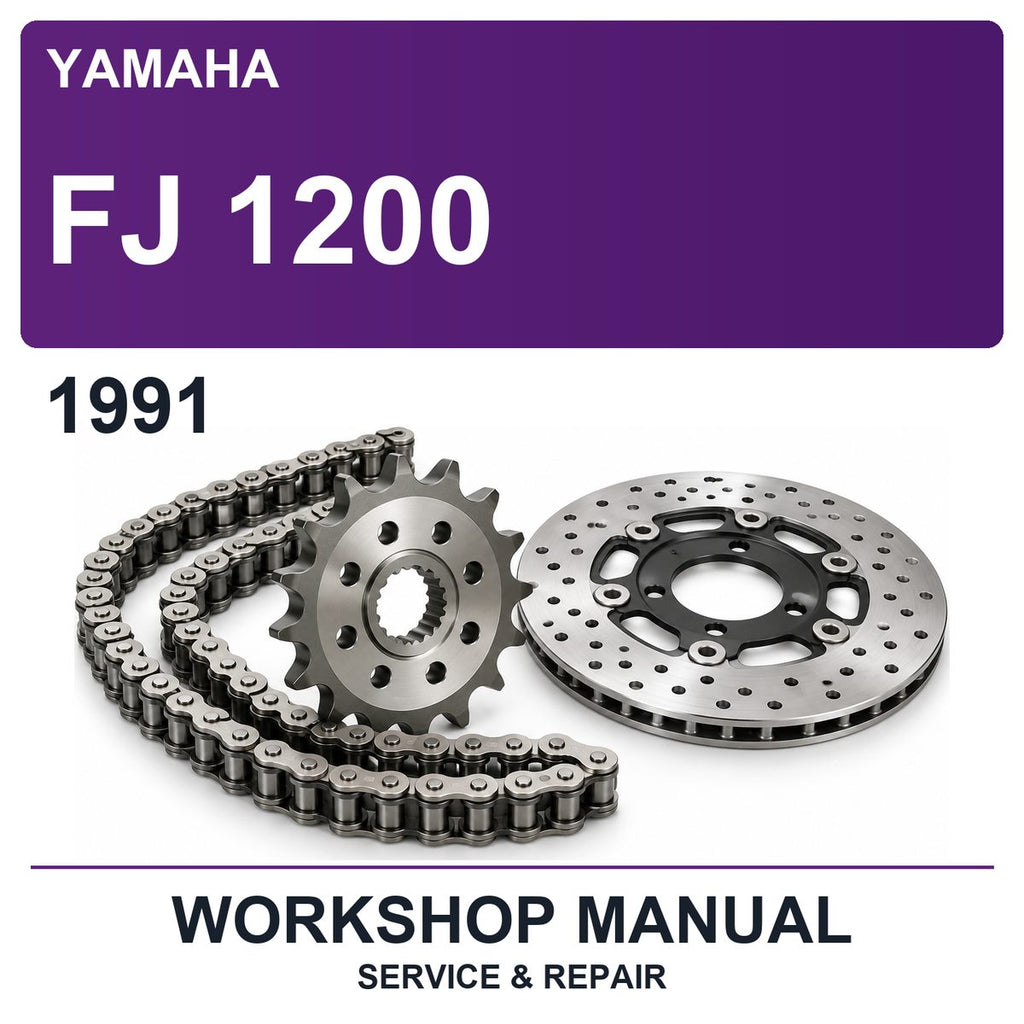 1991 Yamaha FJ 1200 Workshop Service & Repair Manual