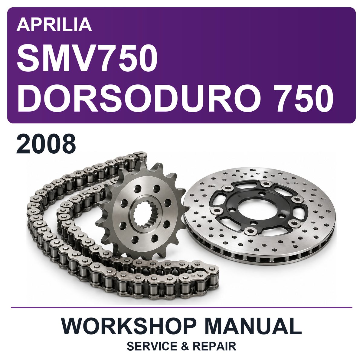 2008 Aprilia SMV750 Dorsoduro 750 Workshop Service & Repair Manual