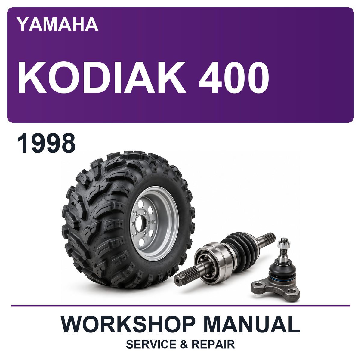 1998 Yamaha Kodiak 400 Workshop Service & Repair Manual