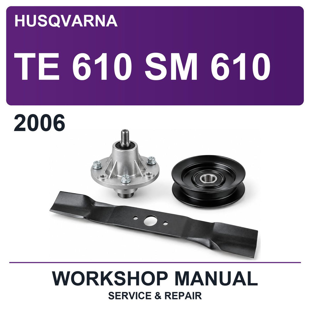 2006 Husqvarna TE 610 SM 610 Workshop Service & Repair Manual