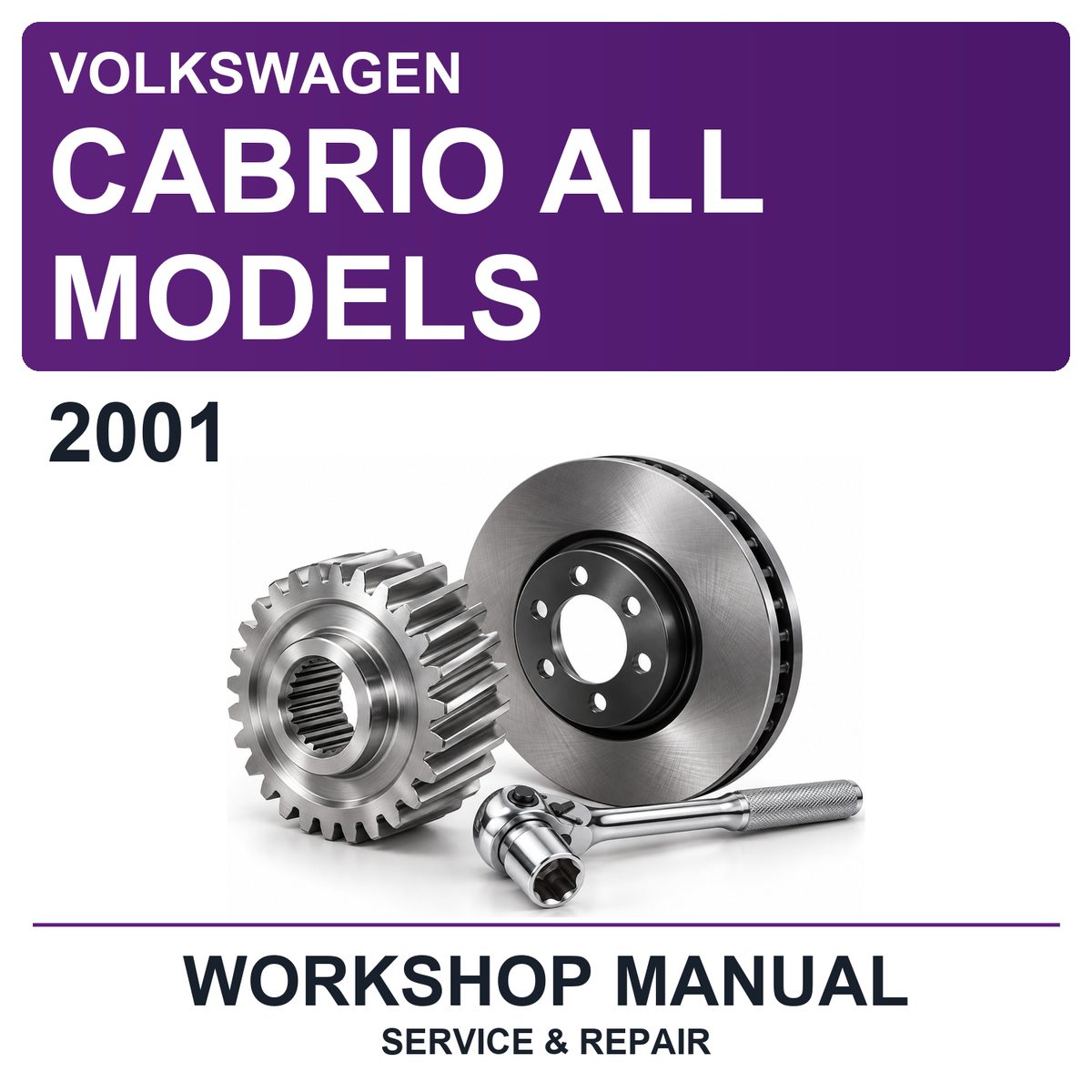 2001 Volkswagen Cabrio All Models Workshop Service & Repair Manual