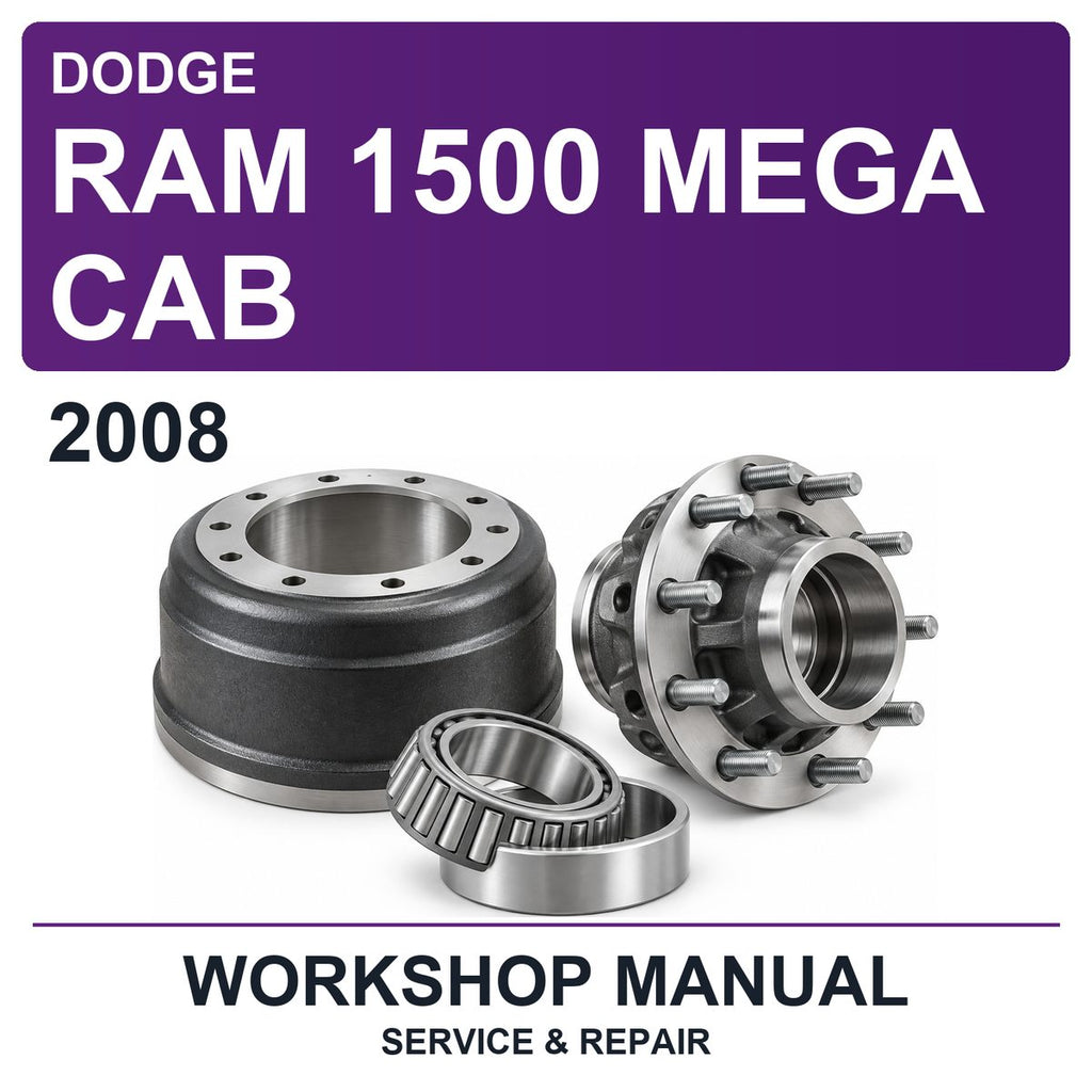 2008 Dodge Ram 1500 Mega Cab Workshop Service & Repair Manual