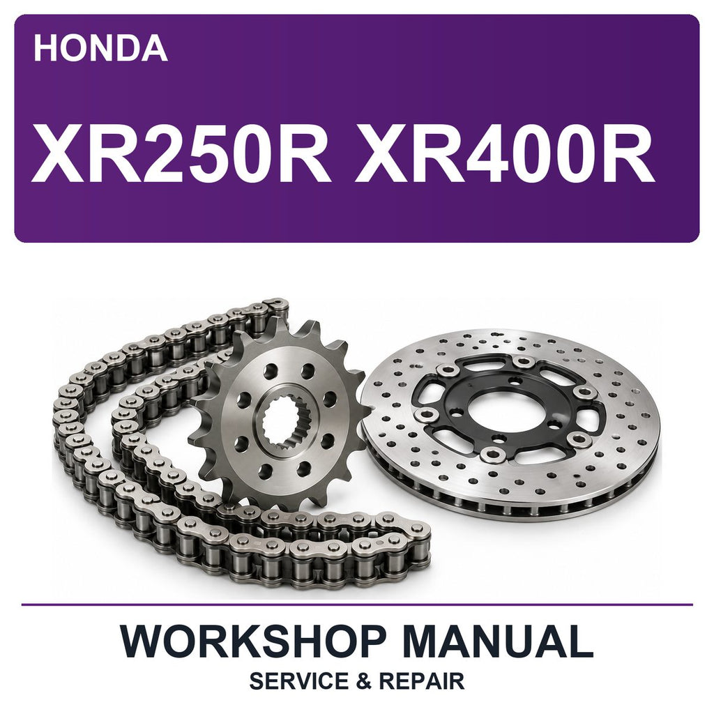 Honda XR250R XR400R Workshop Service & Repair Manual
