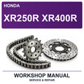 Honda XR250R XR400R Workshop Service & Repair Manual