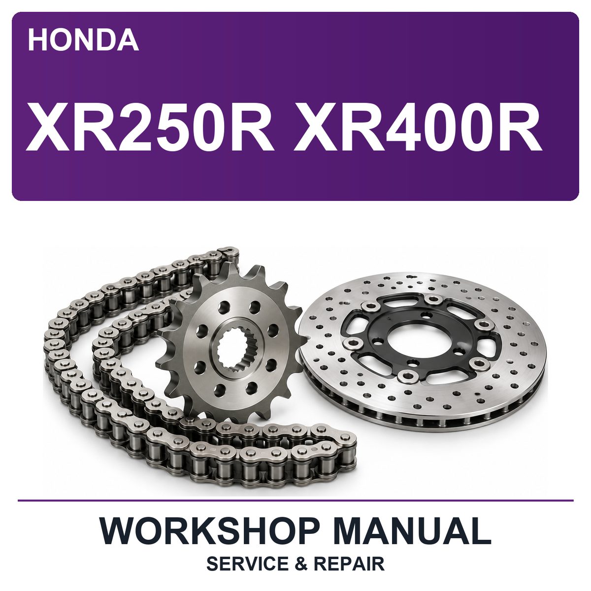 Honda XR250R XR400R Workshop Service & Repair Manual