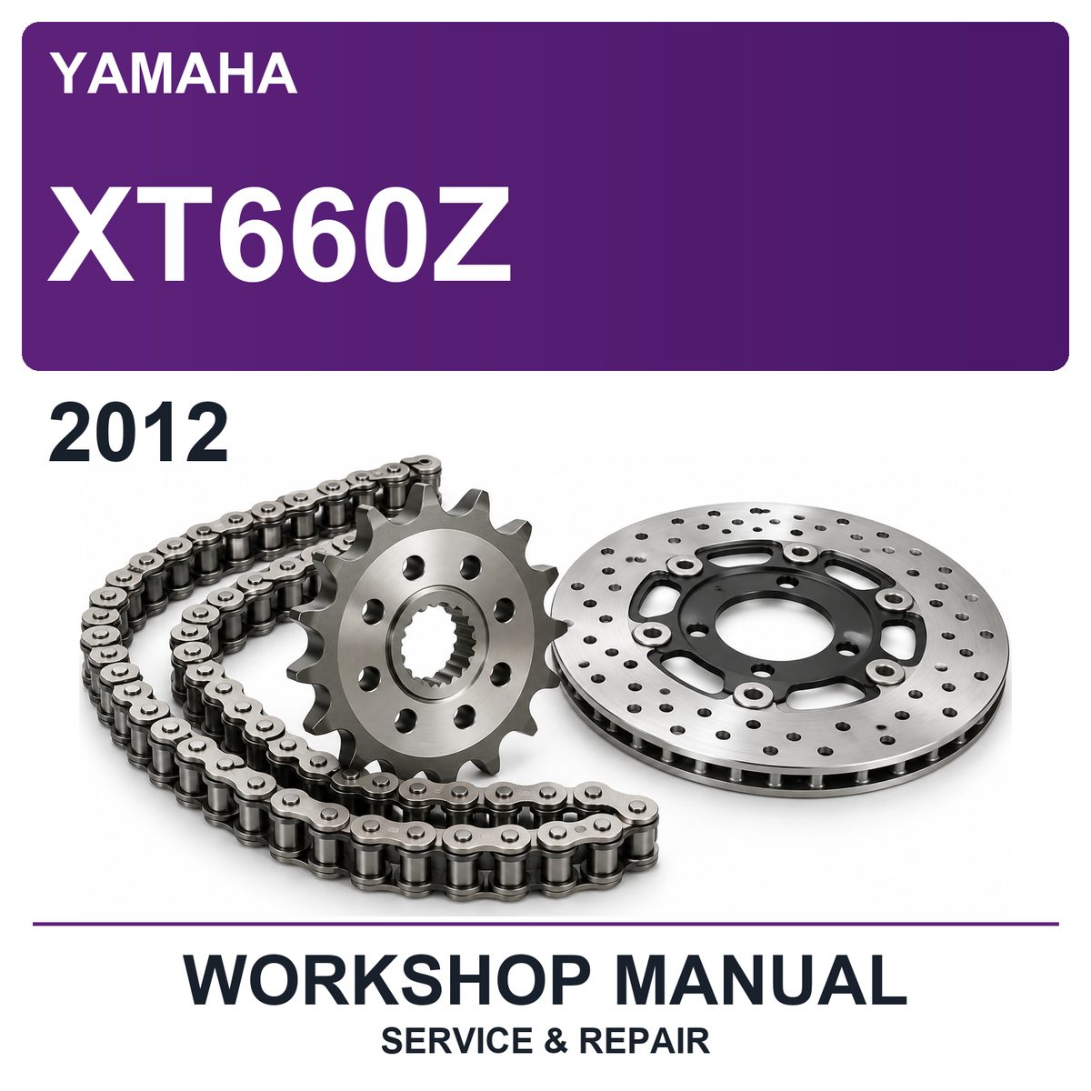 2012 Yamaha XT660Z Workshop Service & Repair Manual