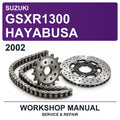 2002 Suzuki GSXR1300 Hayabusa Workshop Service & Repair Manual