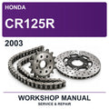 2003 Honda CR125R Workshop Service & Repair Manual