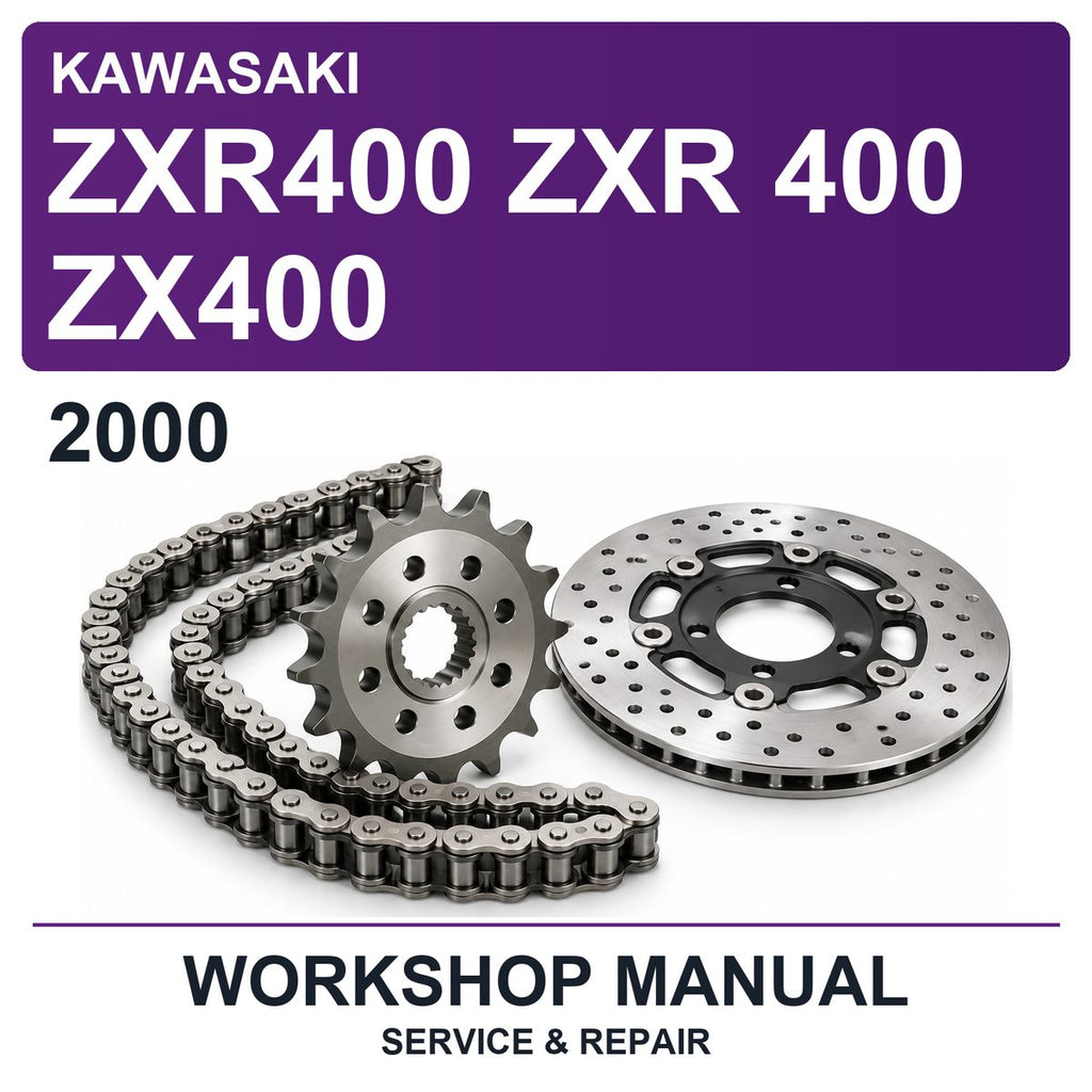 2000 Kawasaki ZXR400 ZXR 400 ZX400 Workshop Service & Repair Manual