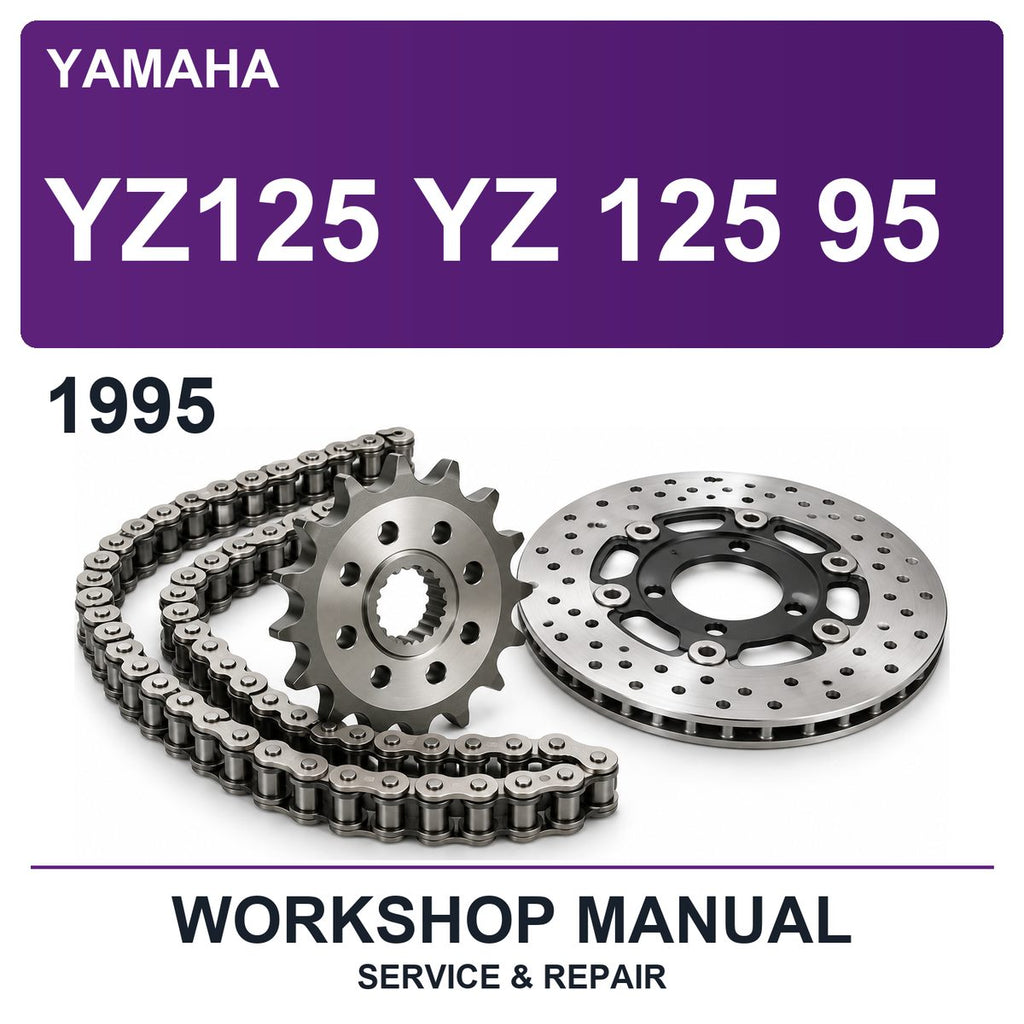 1995 Yamaha YZ125 YZ 125 95 Workshop Service & Repair Manual