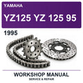 1995 Yamaha YZ125 YZ 125 95 Workshop Service & Repair Manual