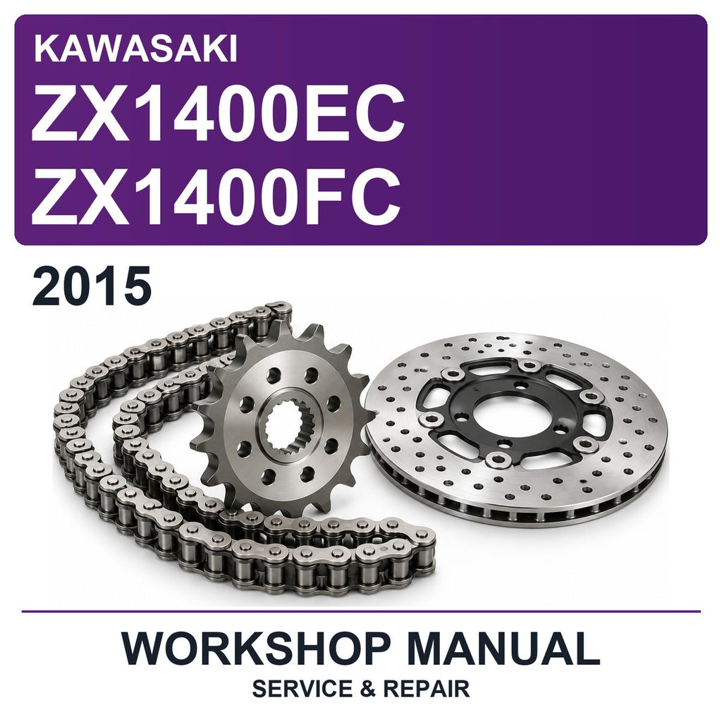 2015 Kawasaki ZX1400EC ZX1400FC Workshop Service & Repair Manual