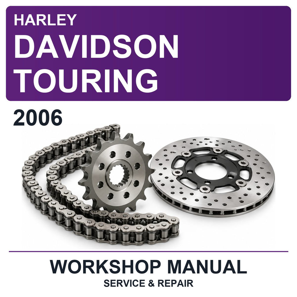 2006 Harley Davidson Touring Workshop Service & Repair Manual