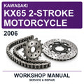 2006 Kawasaki KX65 2-Stroke Motorcycle Workshop Service & Repair Manual