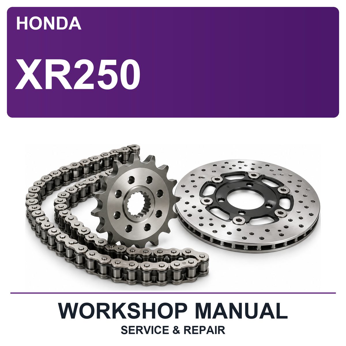 Honda XR250 Workshop Service & Repair Manual