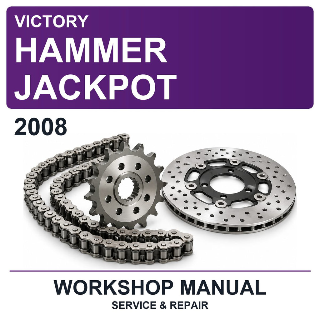 2008 Victory Hammer Jackpot Workshop Service & Repair Manual