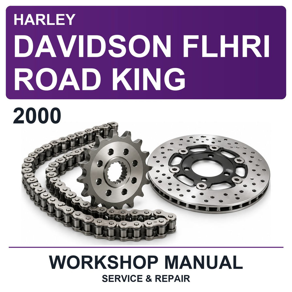 2000 Harley Davidson Flhri Road King Workshop Service & Repair Manual