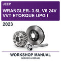 2023 Jeep Wrangler- 3.6L V6 24V VVT Etorque UPG I Workshop Service & Repair Manual