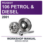 2001 Peugeot 106 Petrol & Diesel Workshop Service & Repair Manual