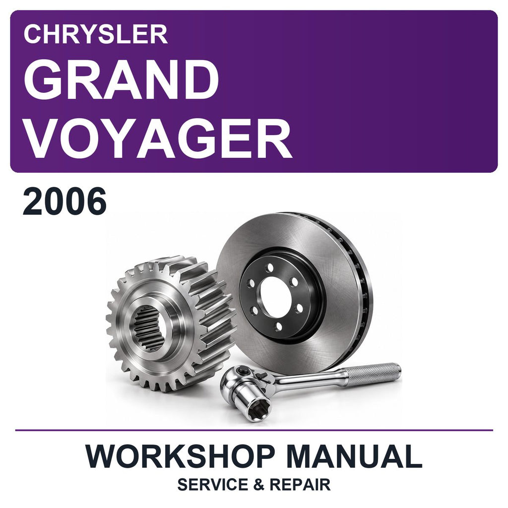 2006 Chrysler Grand Voyager Workshop Service & Repair Manual
