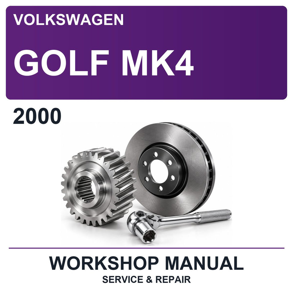2000 Volkswagen Golf MK4 Workshop Service & Repair Manual