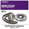 2011 Yamaha WR250F Workshop Service & Repair Manual